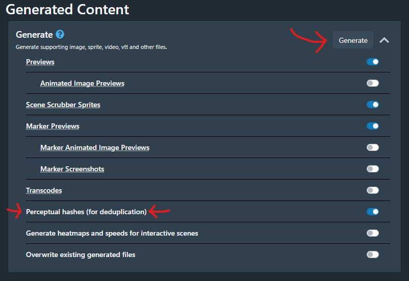 How to generate PHashes manually